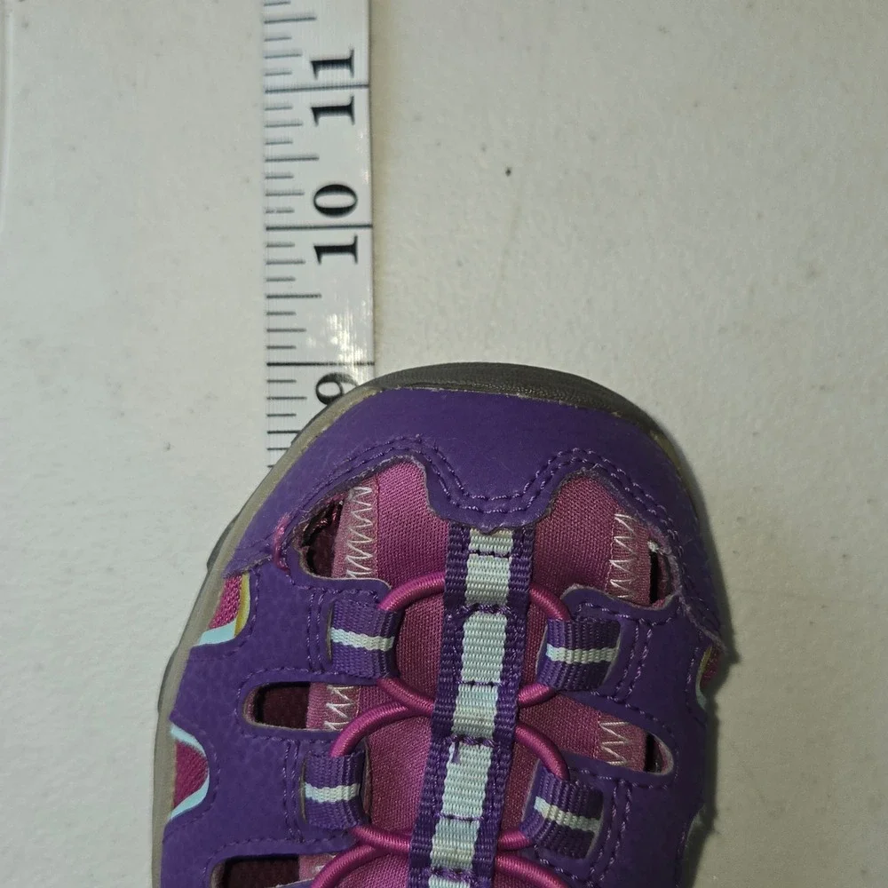 Merrell Kids Hydro Choprock Sandal Purple Leather Hiking Shoe MK165683 Size 3M